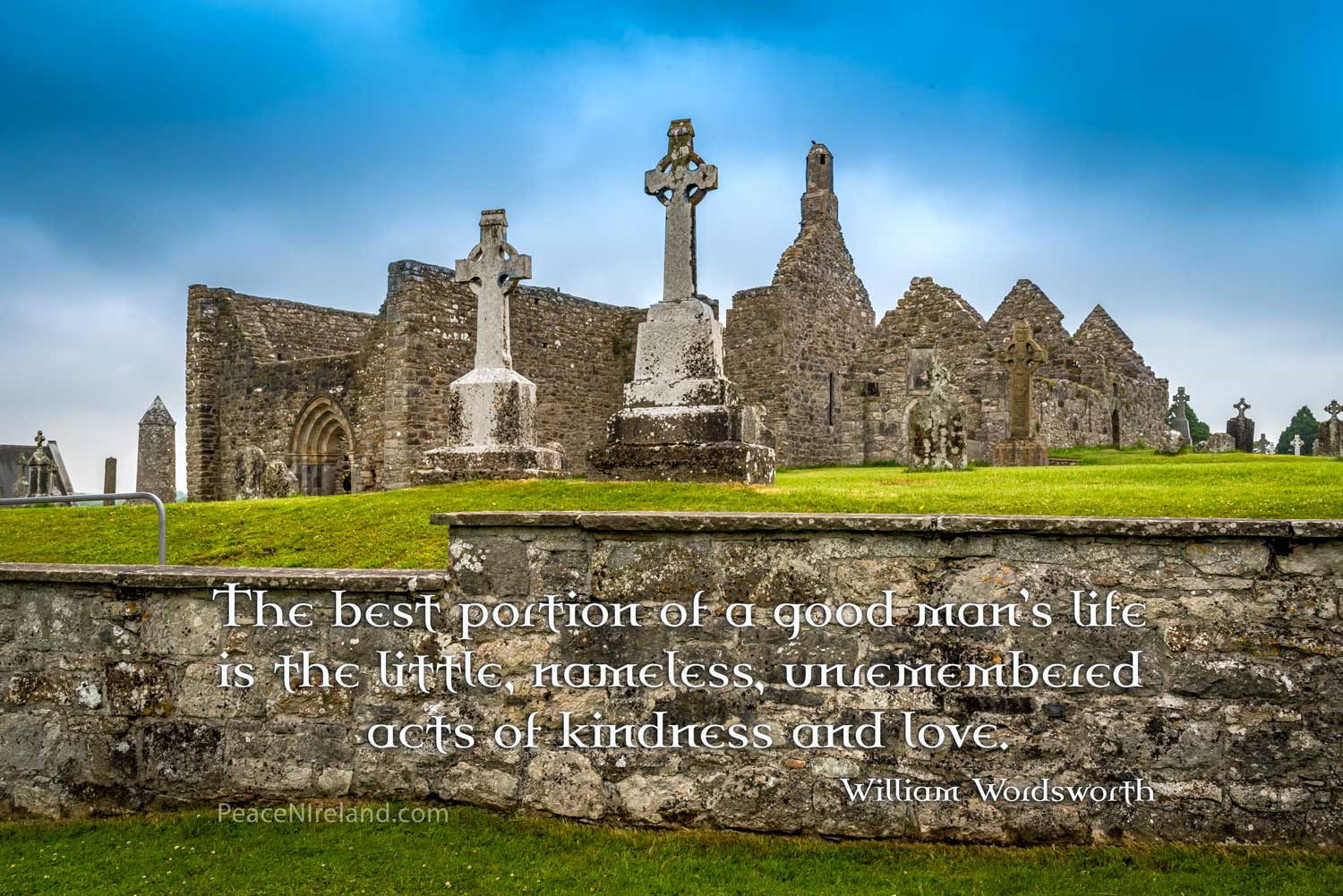 St Patrick's Cross at Clonmacnoise, County Offaly
