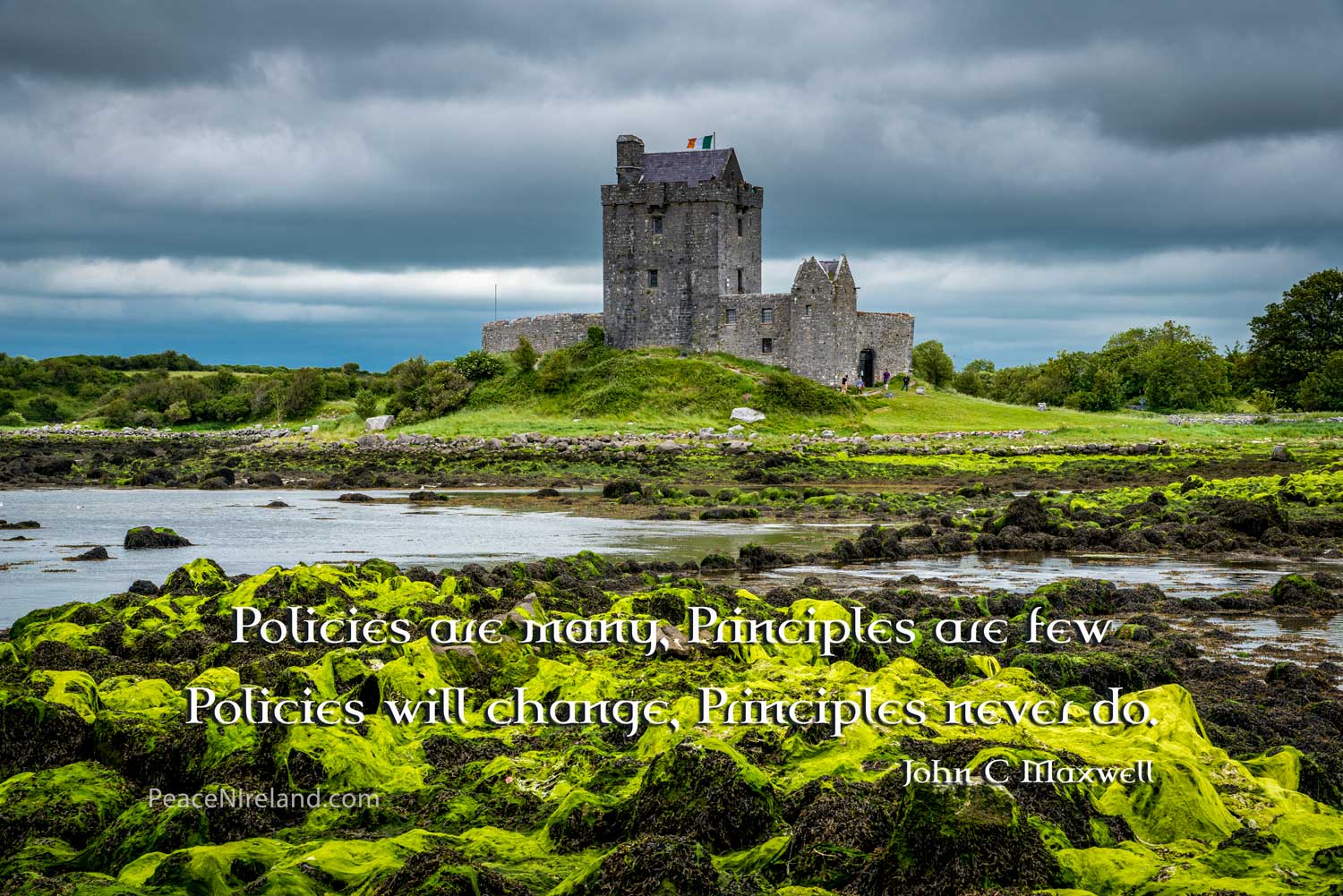 Dunguaire Castle, Galway Bay, County Galway